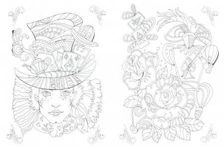 Антистресс раскраска