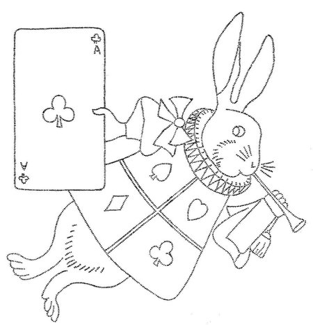 Алиса в стране чудес кролик