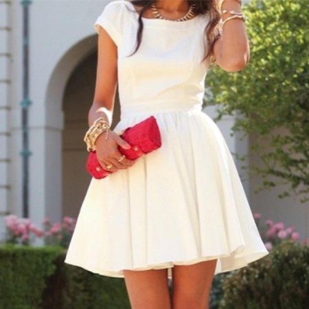 Аннабель флер белое платье