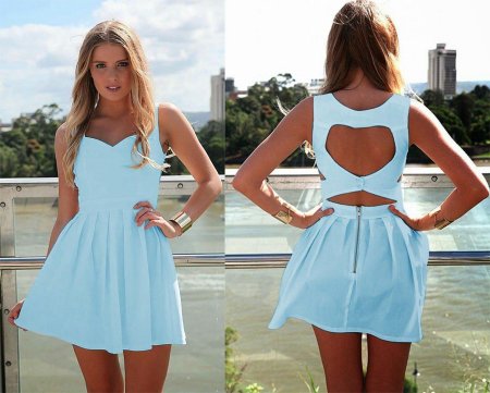 Летние платья коротенькие