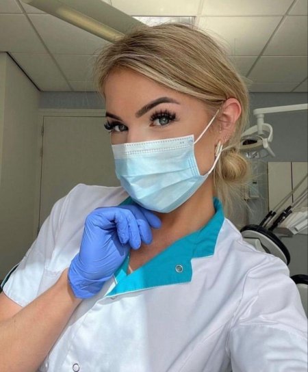 Female dentist