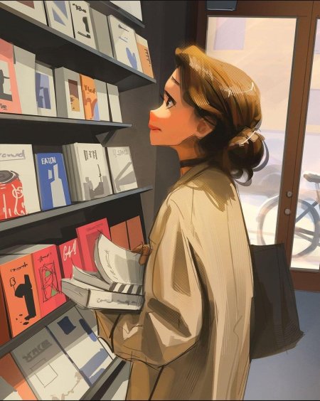 Иллюстрации девушек