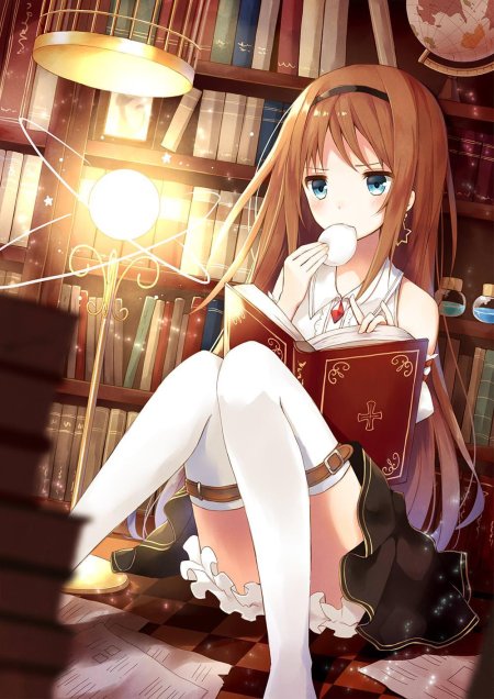 Девушек аниме