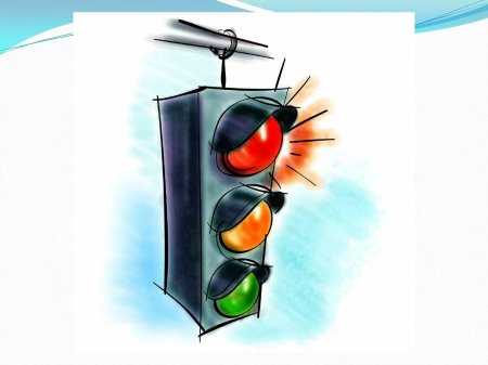 Мультяшный светофор