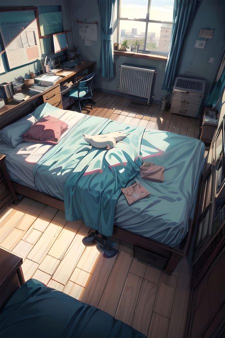 Спальня аниме