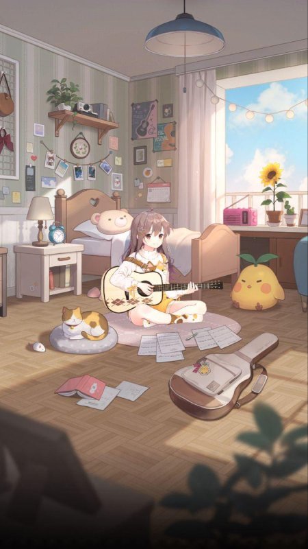 Guitar girl игра