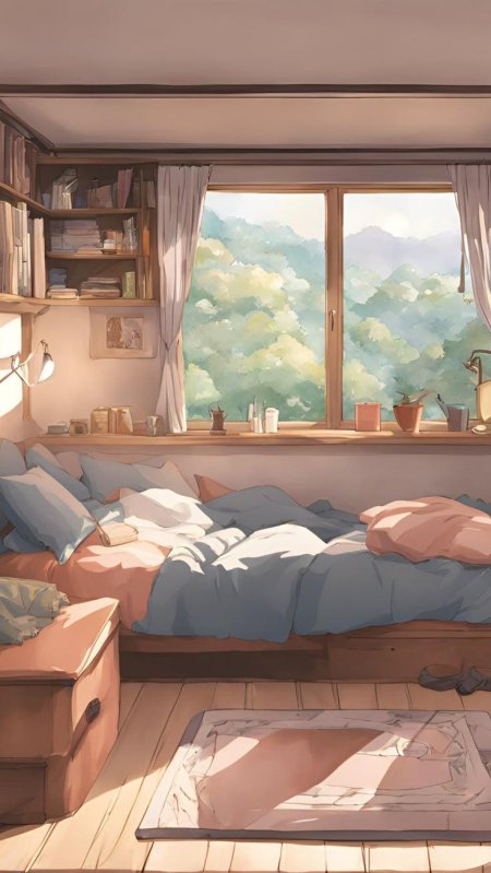 Комната в стиле аниме