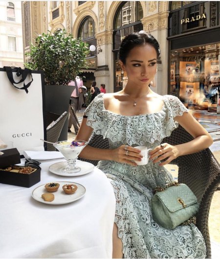 Платье в итальянском стиле