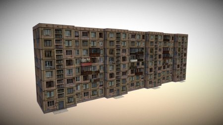 Хрущевка кирпичная -