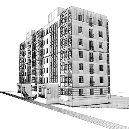 Сфу жилой дом средней этажности