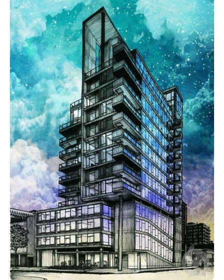 Многоэтажный дом