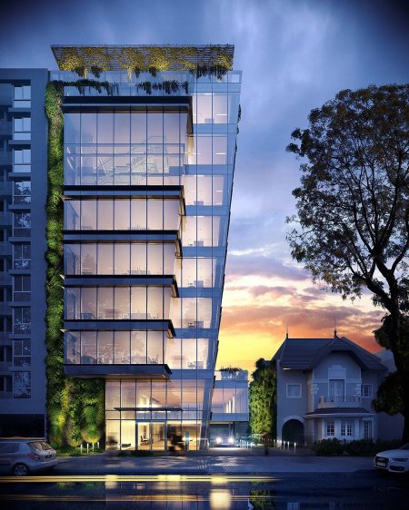 Современное здание