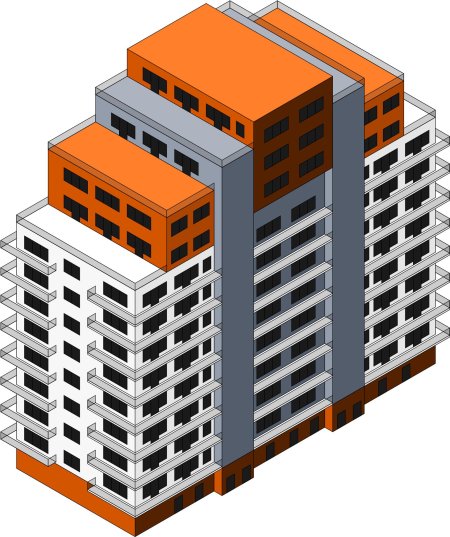 House icon isometric