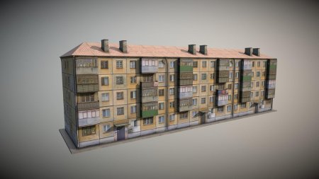 Хрущевка д модель