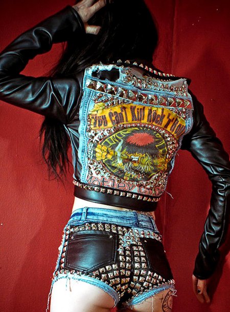 Одежда в стиле рок