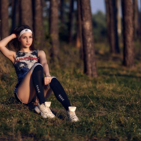 Фотосессии девушек на природе