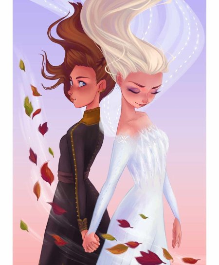 Анна и эльза холодное сердце