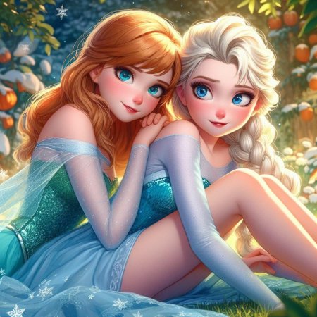 Эльза и анна холодное сердце