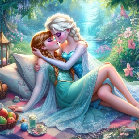 Elsa and anna