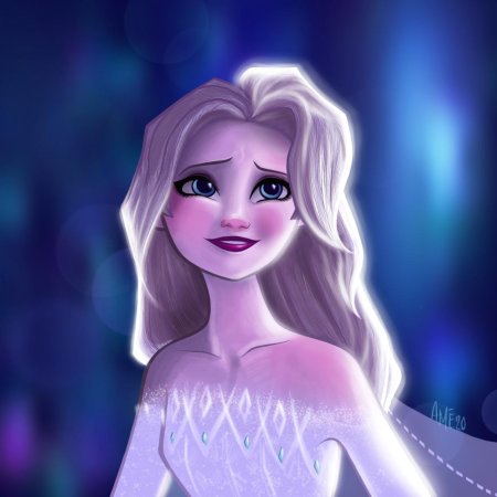 Эльза холодное сердце вновь за горизонт