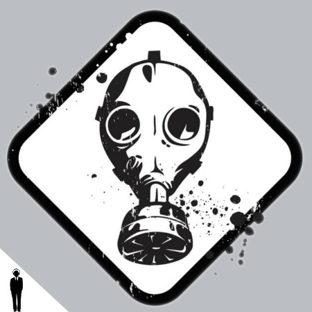 Граффити противогаз