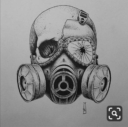 Противогаз метро