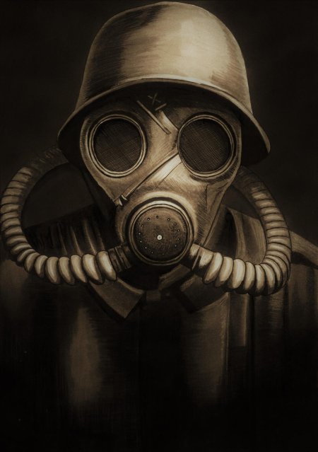 Противогаз метро