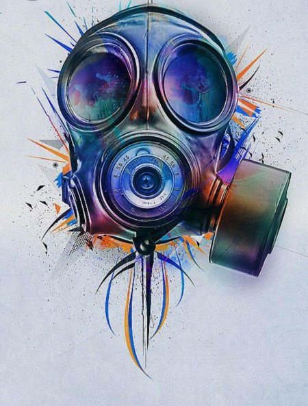 Противогаз арт