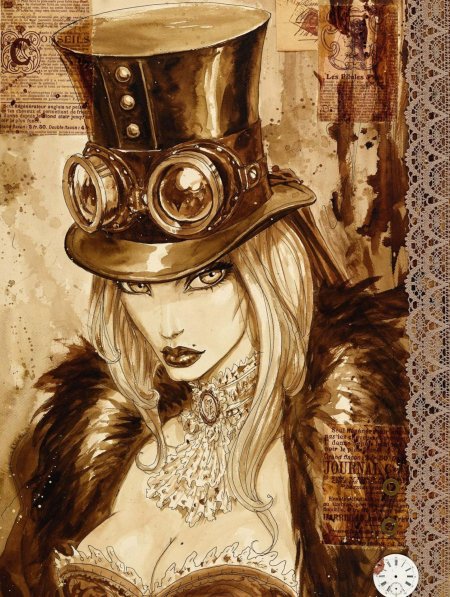 В стиле стимпанк