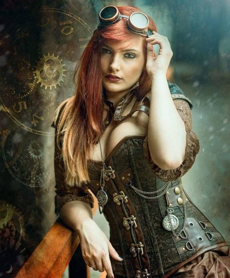 Стимпанк фотосессия