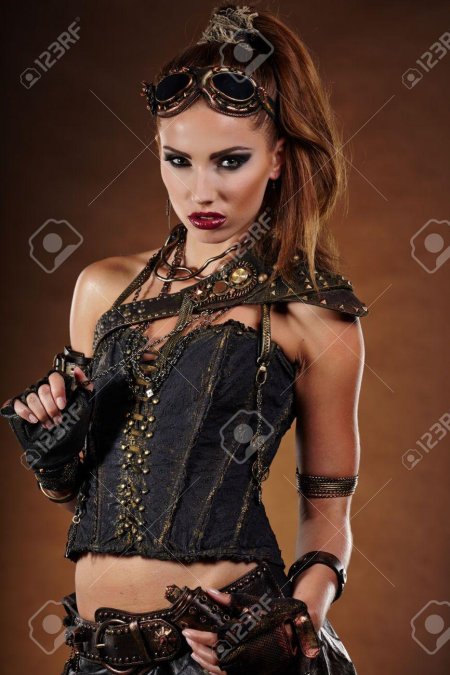 Стимпанк девушка