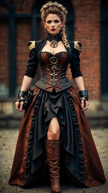 Стимпанк костюм