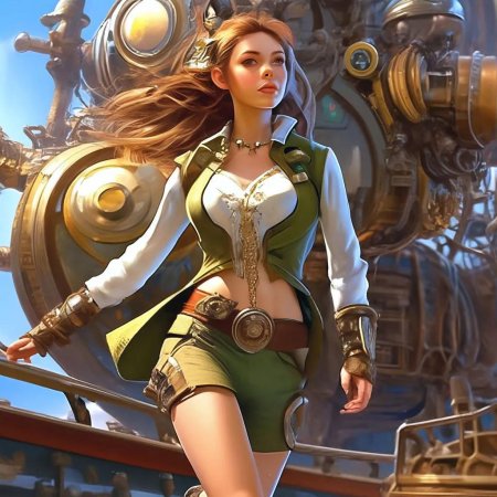 Девушка стимпанк