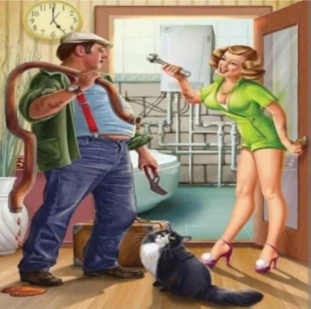 Сантехник прикол