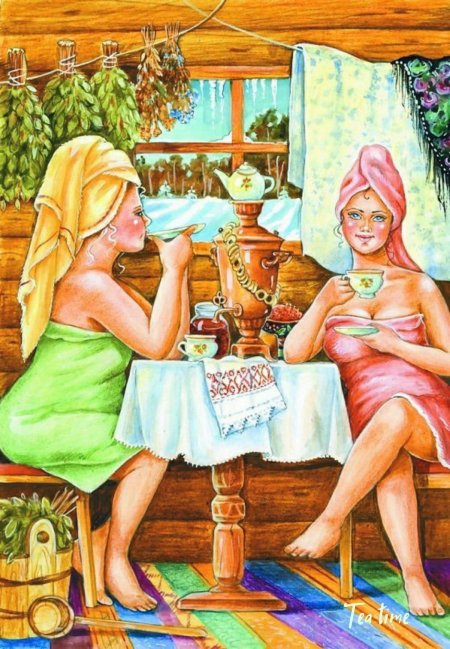 Картины для бани