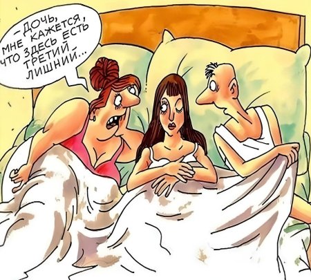 Карикатуры на супругов