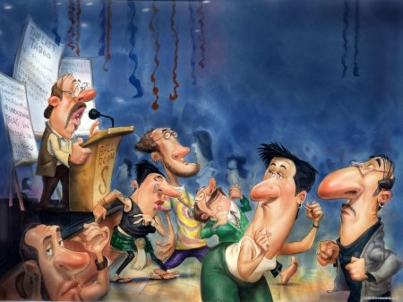 Карикатурные иллюстрации