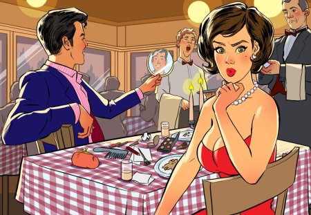 Свидание рисунок