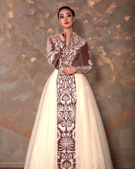 Платья этно кыргызские