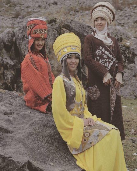 Национальный костюм киргизии
