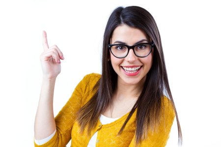 Девушка в очках