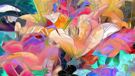 Живопись абстракция