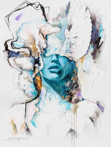 Акварельная картина