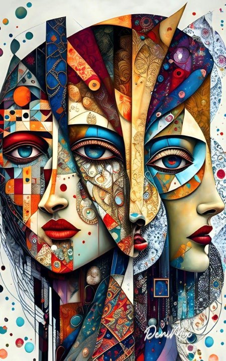 Картины в стиле модерн