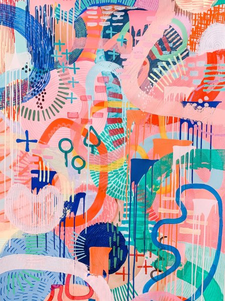 Живопись абстракция