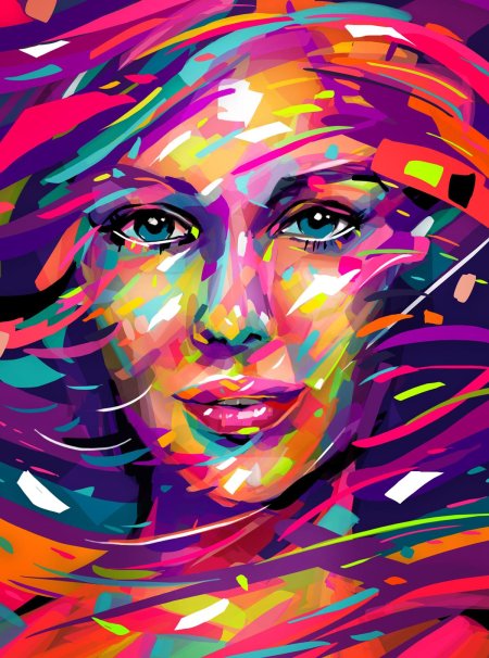 Абстрактные портреты