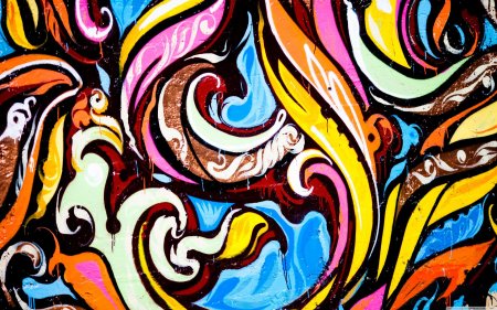 Обои в стиле граффити