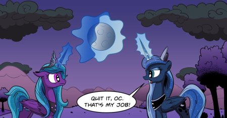 Млп принцесса луна комиксы