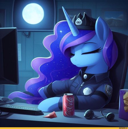 Млп лунная пони