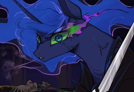 Млп луна с селестией